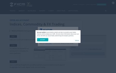 Open Account - FXCM South Africa
