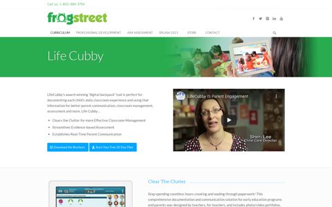 Life Cubby - Frog Street