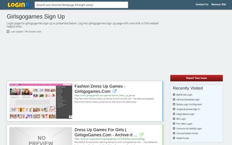 Girlsgogames Sign Up - Loginii.com