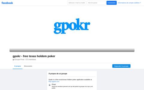 gpokr - free texas holdem poker | Facebook