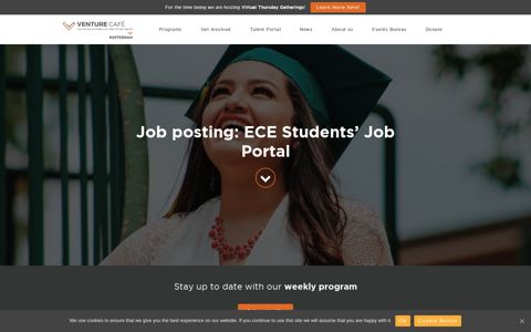Job posting: ECE Students' Job Portal - Venture Café