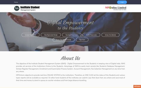 Institute Student Management System