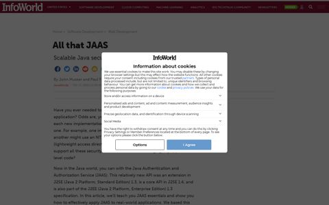 All that JAAS | InfoWorld
