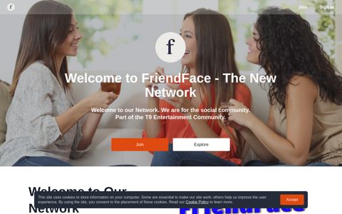 FriendFace - The New Network