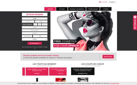 Free Cosmetic Testing: Give your opinion and receive free ...