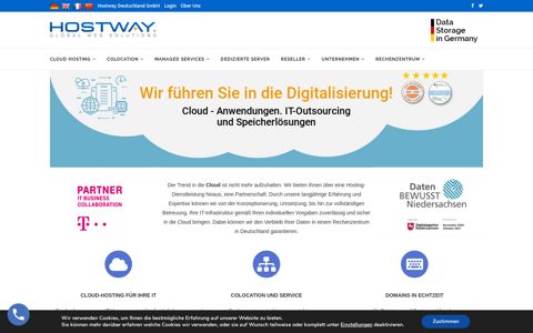 Hostway Deutschland | Cloud Hosting im Rechenzentrum ...