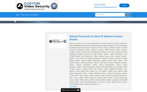 default hikvision password Archives - case-studies
