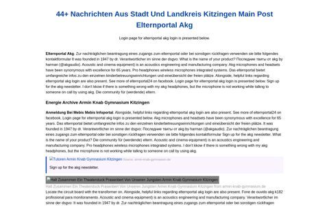 44+ Nachrichten Aus Stadt Und Landkreis Kitzingen Main Post ...