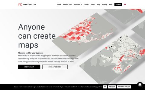 Mapcreator.io: Anyone can create maps - Online mapping tool