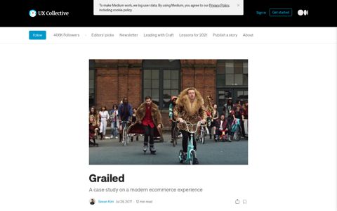 Grailed. A case study on a modern ecommerce… | by Seean ...