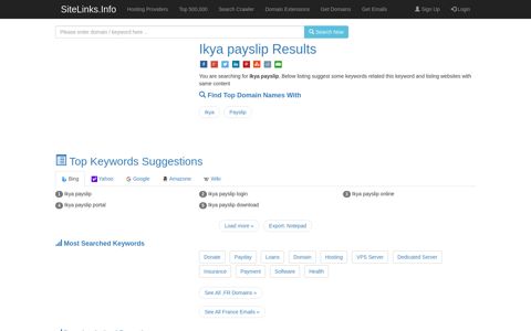 Ikya payslip Results For Websites Listing - SiteLinks.Info