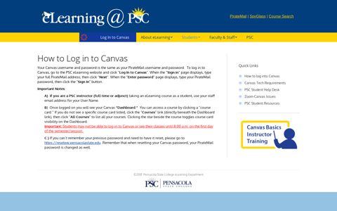 How to Login – eLearning
