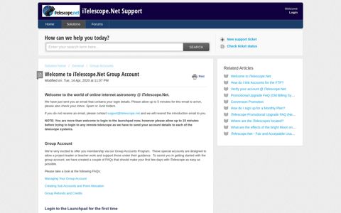 Welcome to iTelescope.Net Group Account : iTelescope.Net ...