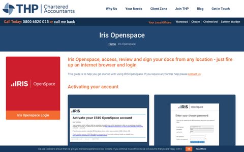 IRIS Openspace | Cloud Accouting | THP Chartered Accountants