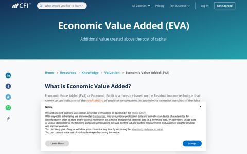 Economic Value Added (EVA) - Corporate Finance Institute