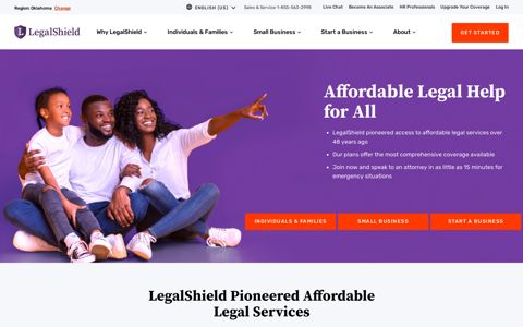 Family and Small Business Legal Help | LegalShield USA