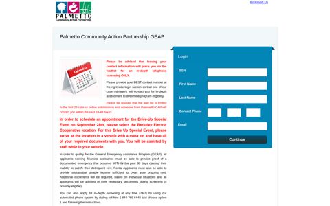 Palmetto Community Action Partnership GEAP