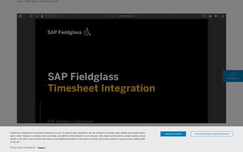 SAP Fieldglass Timesheet Integration