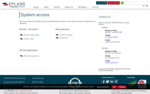 System access - eplass.com