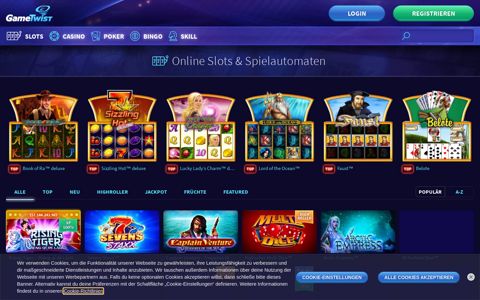 Online Slots & Spielautomaten kostenlos | GameTwist Casino