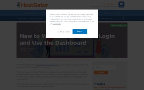 New to WordPress? How to Login and Use the ... - HostGator