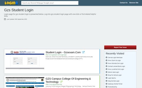 Gzs Student Login - Loginii.com