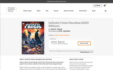 Infinite Crisis Omnibus (2020 Edition) by Geoff Johns ...