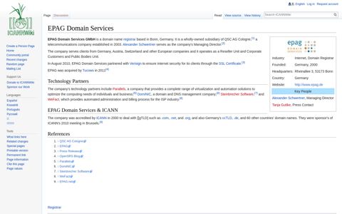 EPAG Domain Services - ICANNWiki