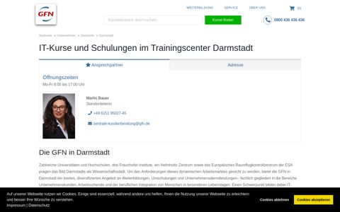 IT-Kurse und Schulungen im Trainingscenter Darmstadt - GFN