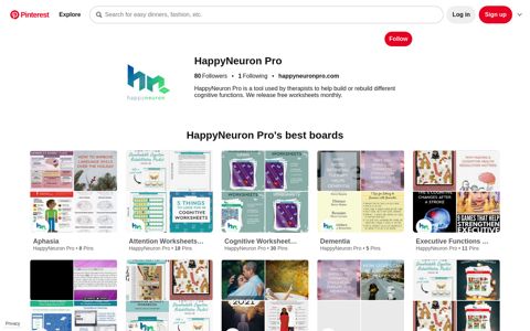 HappyNeuron Pro (HappyNeuronPro) on Pinterest