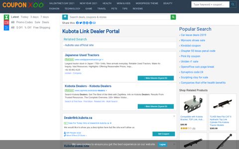 Kubota Link Dealer Portal - 11/2020 - Couponxoo.com