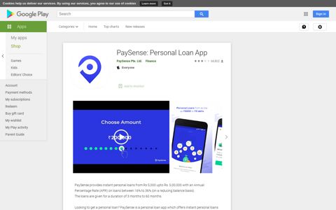 Personal Loan: Instant Personal Loan App- PaySense - Apps ...