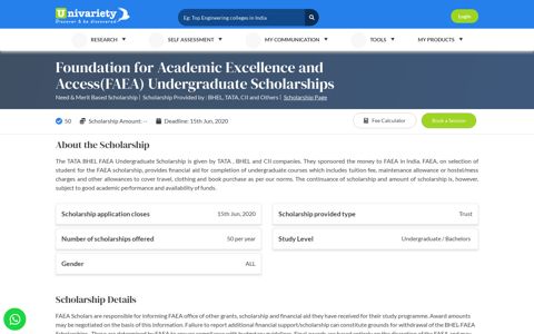 Foundation for Academic Excellence and Access(FAEA ...