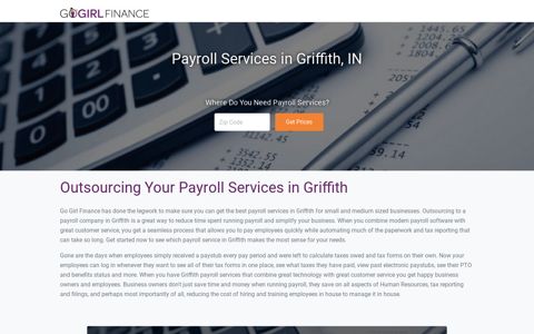Outsourcing Your Payroll Services in Griffith, IN - Go Girl Finance