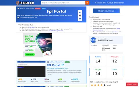 Fpl Portal