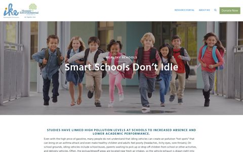 Smart Schools Don't Idle | Improving Kids Environments