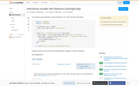mechanize trouble with fileserve.com/login.php - Stack Overflow