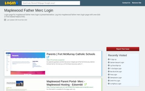 Maplewood Father Merc Login - Loginii.com