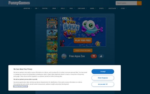 Free Aqua Zoo - Free Play & No Download | FunnyGames