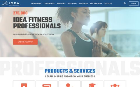 IDEA Health & Fitness Association | For Health and Fitness ...