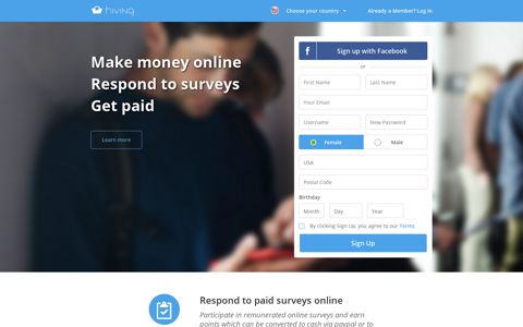 Paid surveys - Hiving - online surveys | Make Money online ...