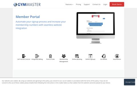 Mobile Member Portal - GymMaster Membership Software