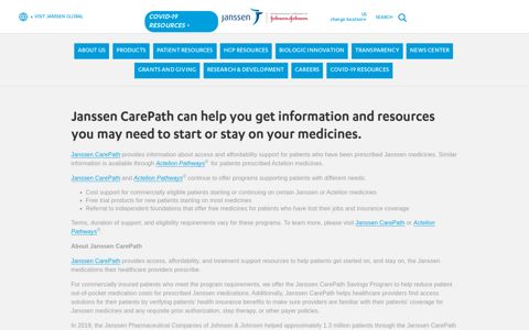 Janssen CarePath Patient Resource | Janssen United States