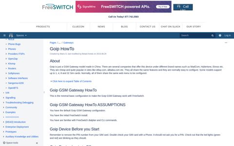 Goip HowTo - FreeSWITCH - Confluence
