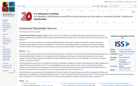 Institutional Shareholder Services - Wikipedia