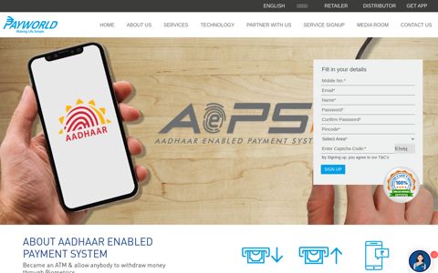 Best AEPS Service Portal & App | Online AEPS Registration ...