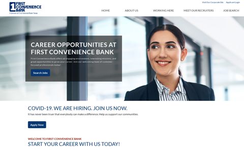 First Convenience Bank: Careers