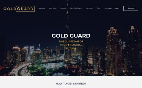 Landing - Gold Guard