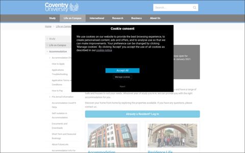 Student Accommodation at Coventry University | Coventry ...