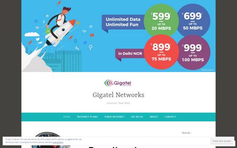 Gigatel Networks – Internet, Your Way!